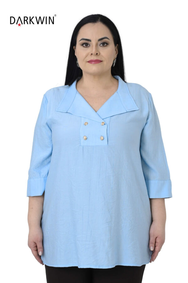 6402-03 DARKWIN BLUZ MAVI - 1