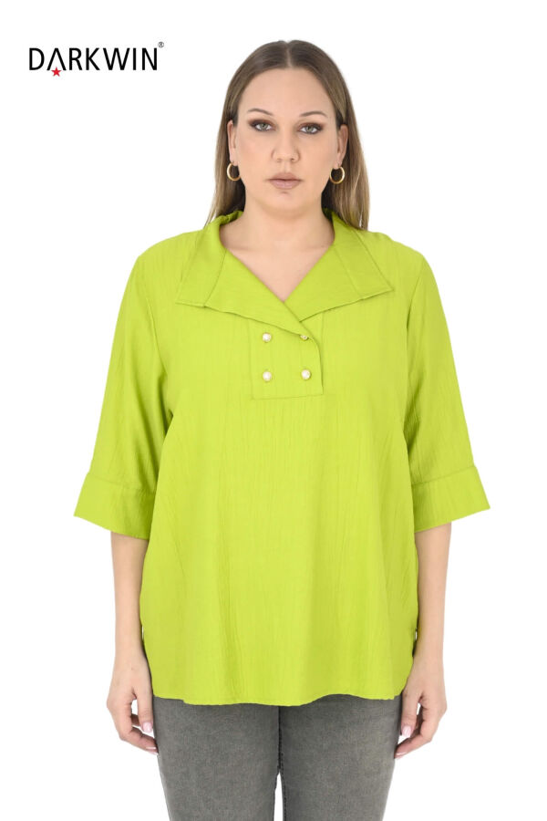 6402-04 DARKWIN BLUZ YESIL - 1