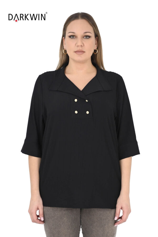 6402 DARKWIN BLUZ SIYAH - 1