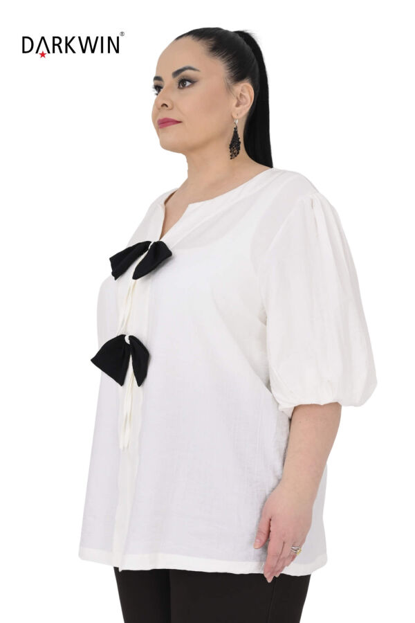 6412-02 DARKWIN BLUZ BEYAZ - 2