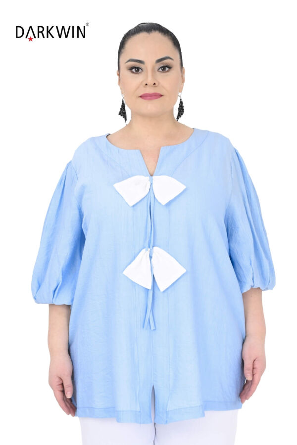 6412-03 DARKWIN BLUZ MAVI - 1