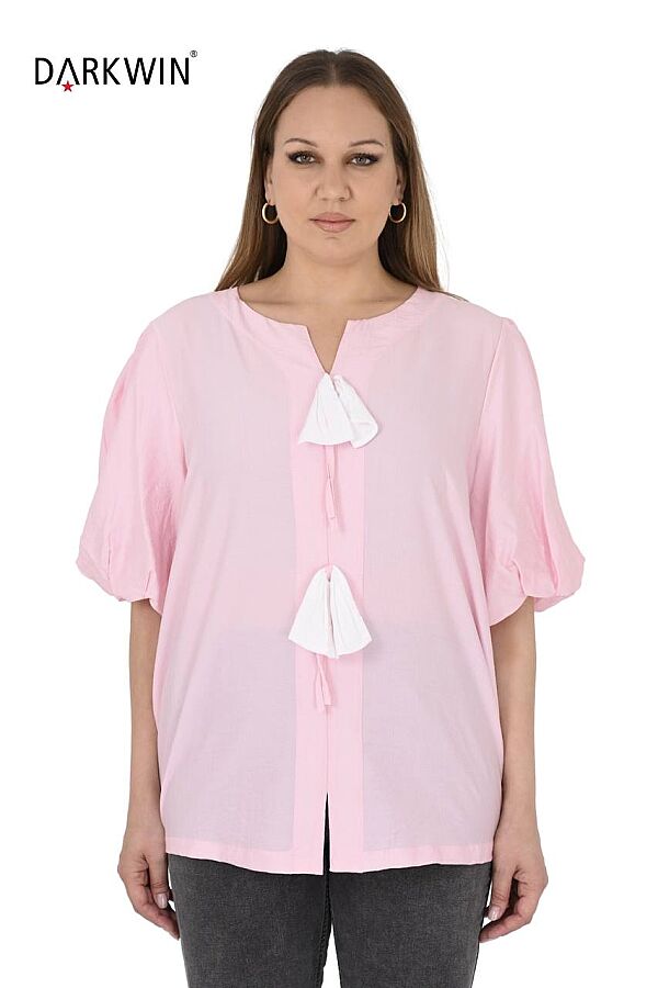 6412-12 DARKWIN BLUZ PEMBE - 1