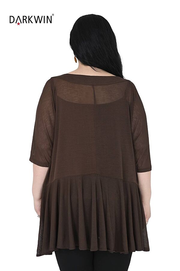 6416-06 DARKWIN TUNİK KAHVE - 3