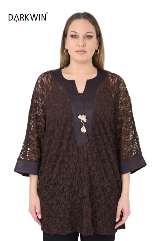 6502-06 DARKWIN TUNİK KAHVE - 3