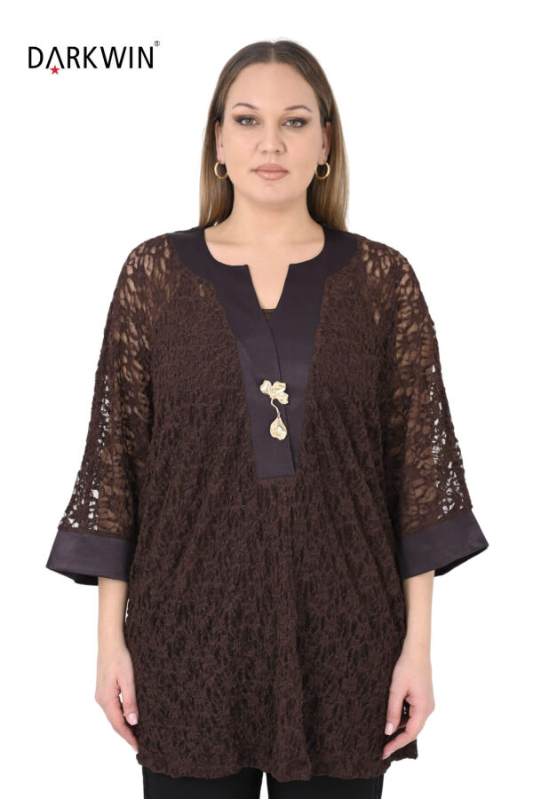 6502-06 DARKWIN TUNİK KAHVE - 3