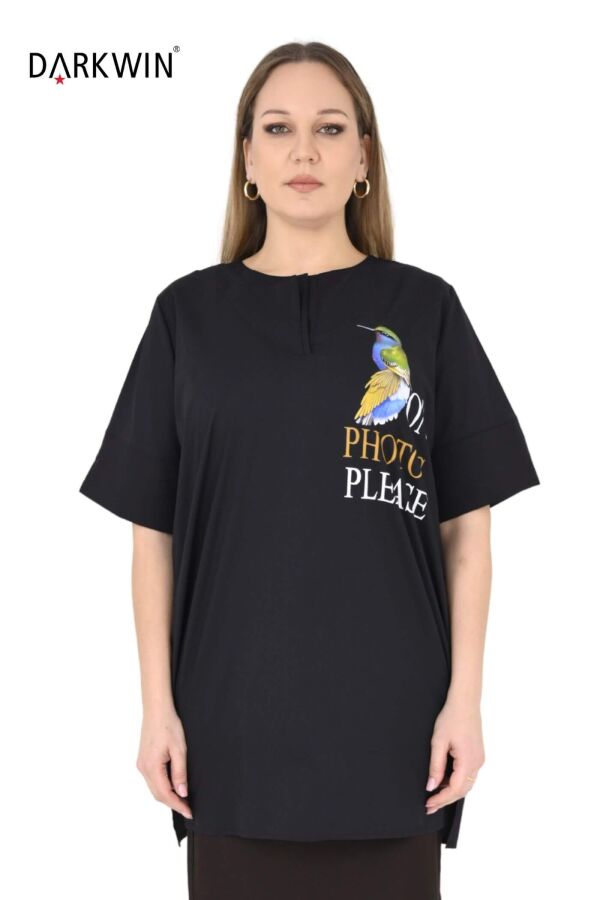 6504 DARKWIN TUNİK SIYAH - 1