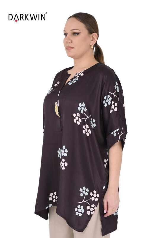 6507-06 DARKWIN BLUZ KAHVE - DARKWIN (1)