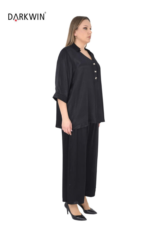 6718 DARKWIN BLUZ-PANTOLON SIYAH - DARKWIN (1)