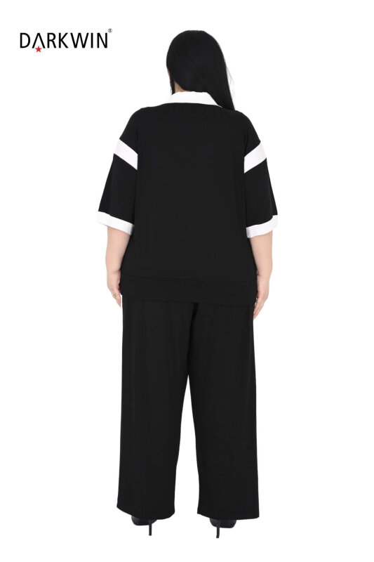 6721 DARKWIN BLUZ-PANTOLON SIYAH - 3