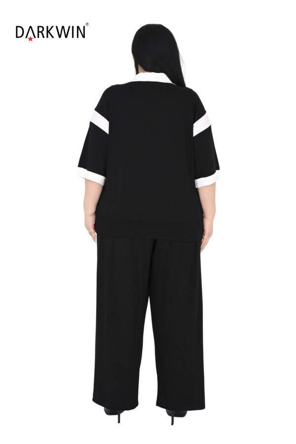 6721 DARKWIN BLUZ-PANTOLON SIYAH - 3