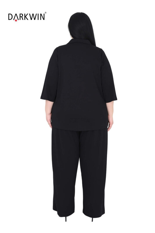 6723 DARKWIN BLUZ-PANTOLON SIYAH - 3