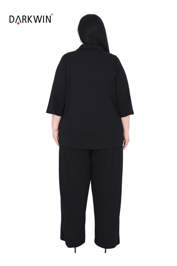 6723 DARKWIN BLUZ-PANTOLON SIYAH - 3