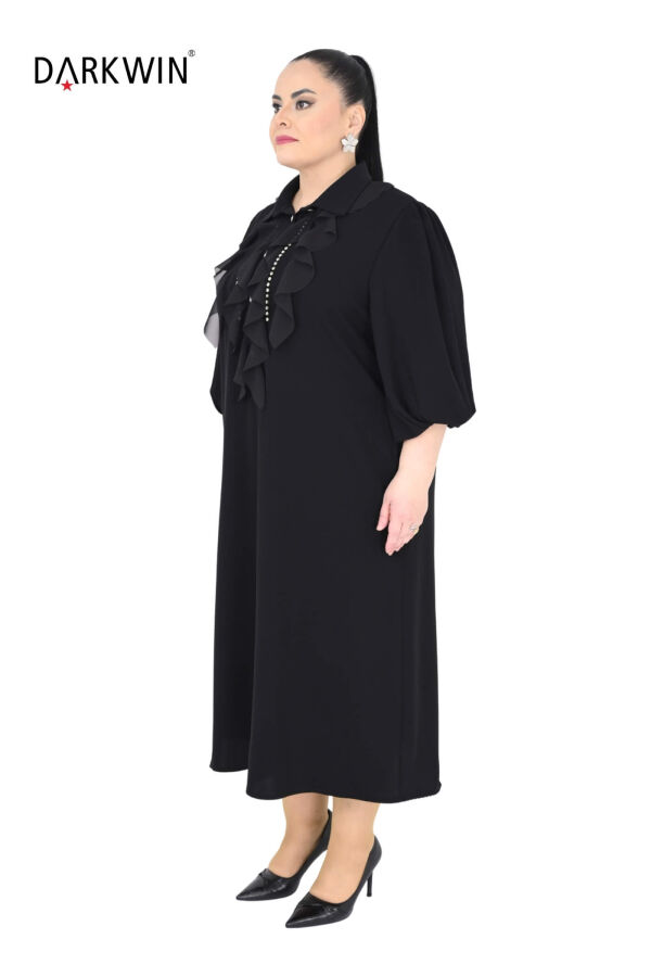 6801 DARKWIN ELBİSE SIYAH - 2