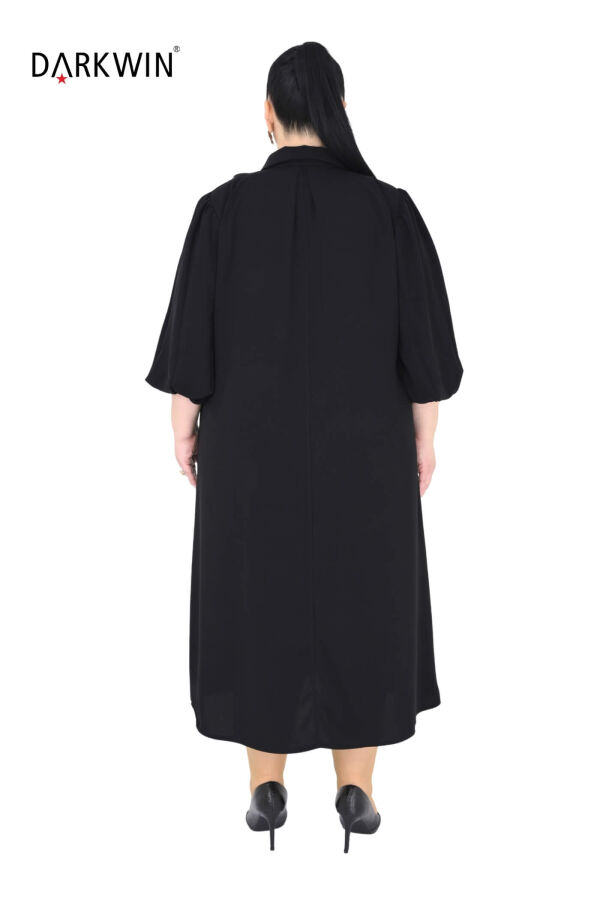 6801 DARKWIN ELBİSE SIYAH - 3