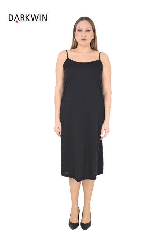 6803 DARKWIN ELBİSE SIYAH - 5