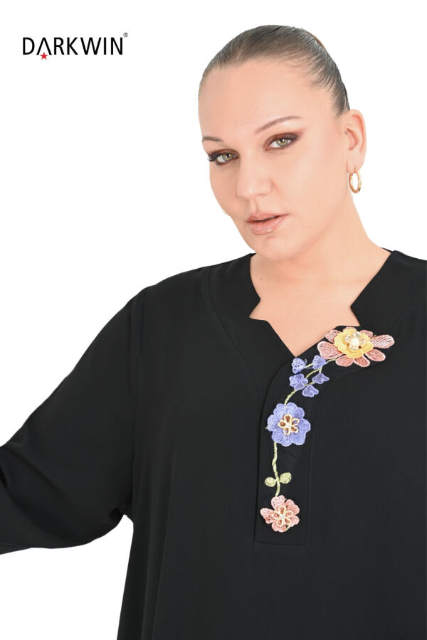 6806 DARKWIN ELBİSE SIYAH - 4