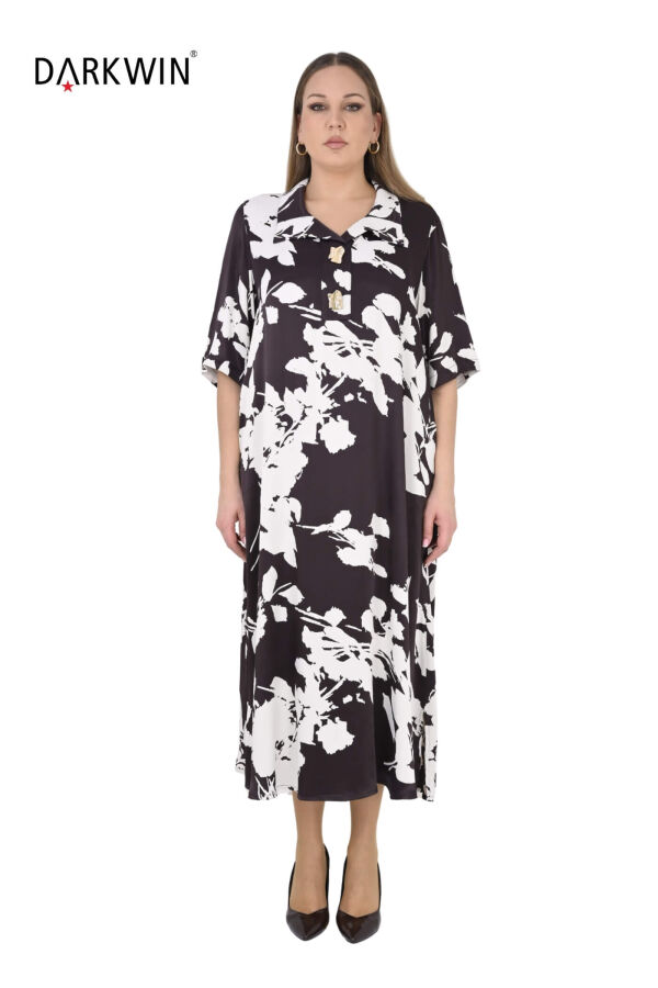 6809-06 DARKWIN ELBİSE KAHVE - 1