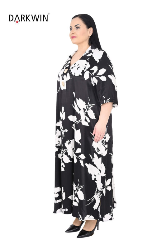 6809 DARKWIN ELBİSE SIYAH - DARKWIN (1)
