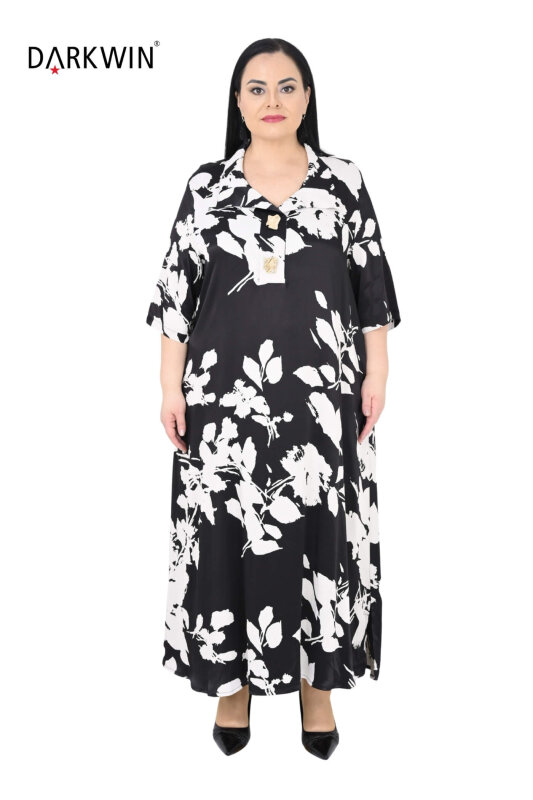 6809 DARKWIN ELBİSE SIYAH - DARKWIN