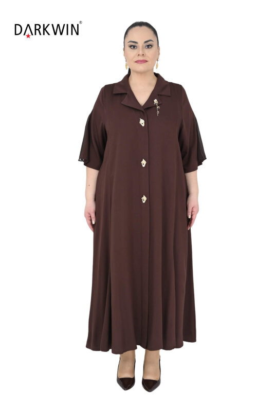 6810-06 DARKWIN ELBİSE KAHVE - DARKWIN İ KSR