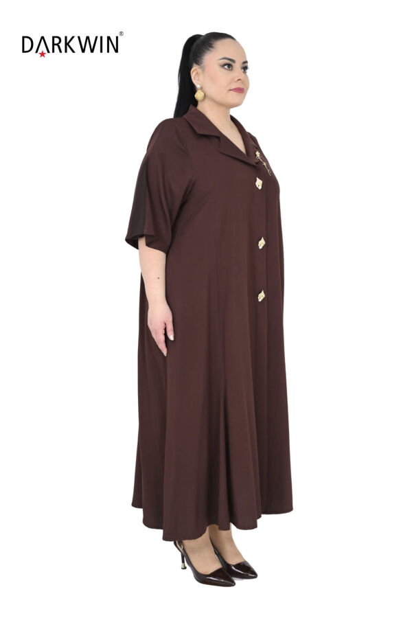 6810-06 DARKWIN ELBİSE KAHVE - 2