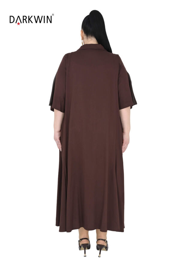 6810-06 DARKWIN ELBİSE KAHVE - 3