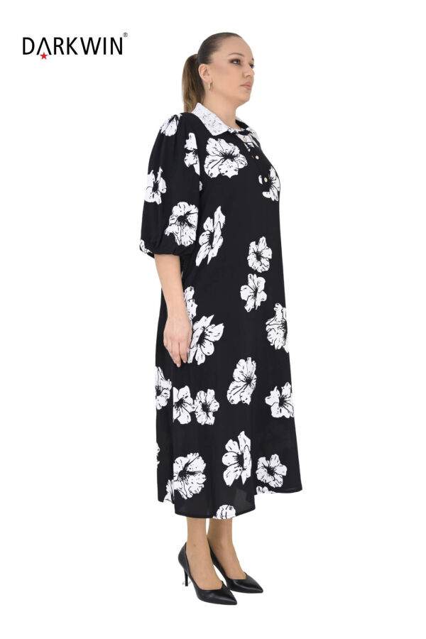 6812 DARKWIN ELBİSE SIYAH - 2