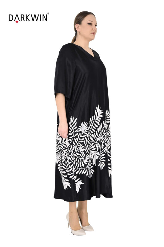 6817 DARKWIN ELBİSE SIYAH - DARKWIN (1)
