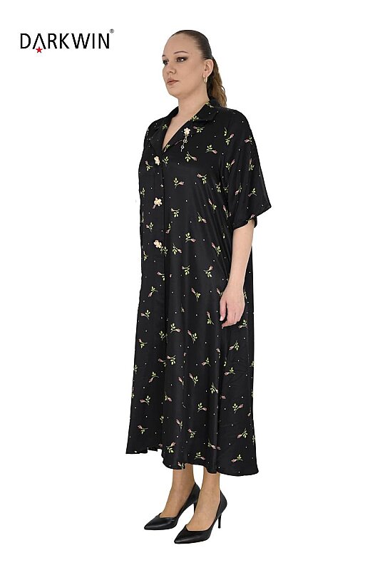 6828 DARKWIN ELBİSE SIYAH - DARKWIN (1)