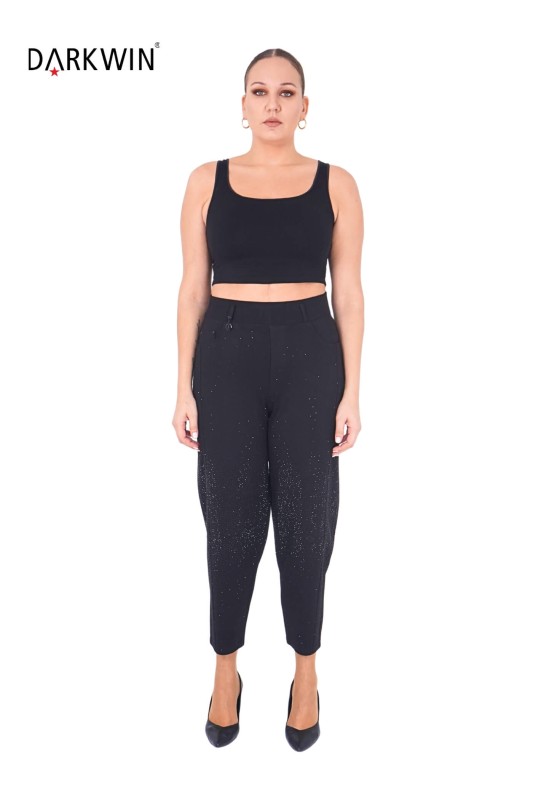 72249 ZANESSI PANTOLON SIYAH - ZANESSI