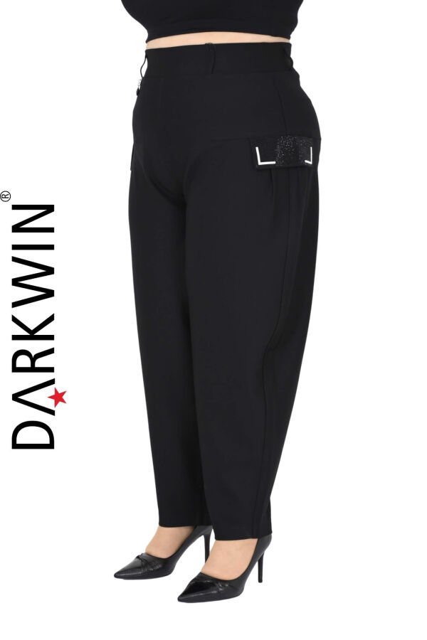 72317 ZANESSI PANTOLON SIYAH - 3