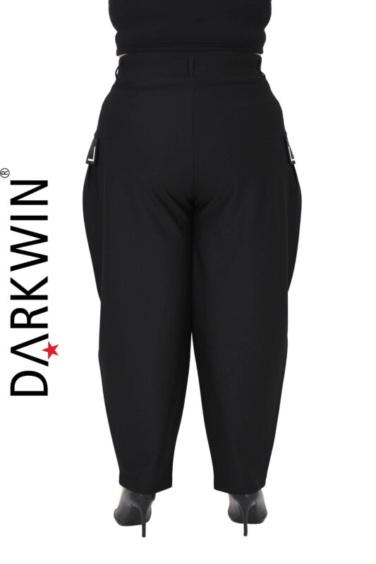 72317 ZANESSI PANTOLON SIYAH - 4