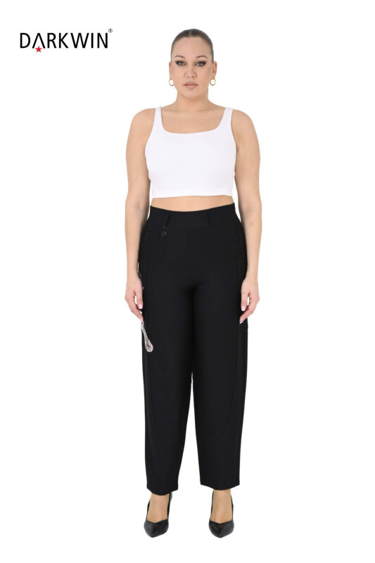 72320 ZANESSI PANTOLON SIYAH - ZANESSI