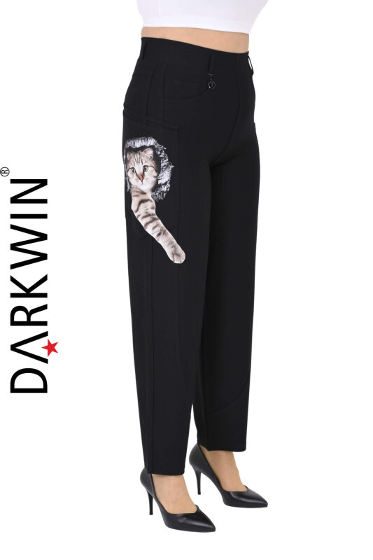 72320 ZANESSI PANTOLON SIYAH - 3