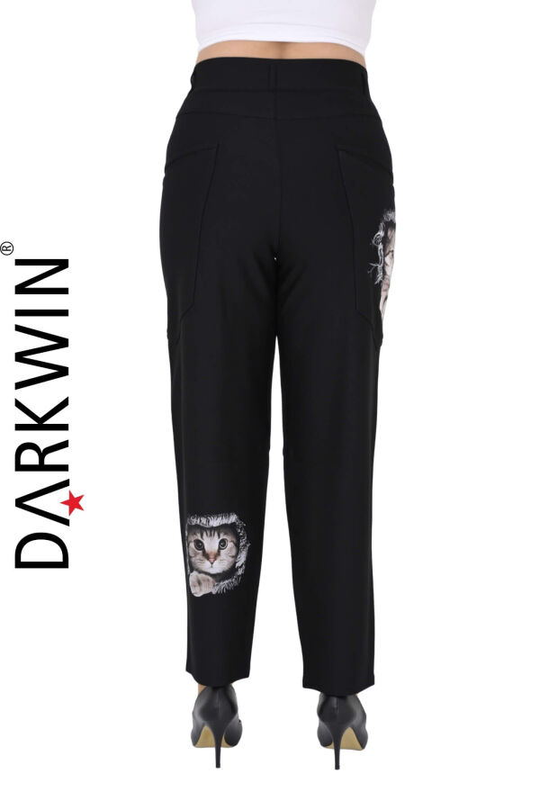 72320 ZANESSI PANTOLON SIYAH - 4