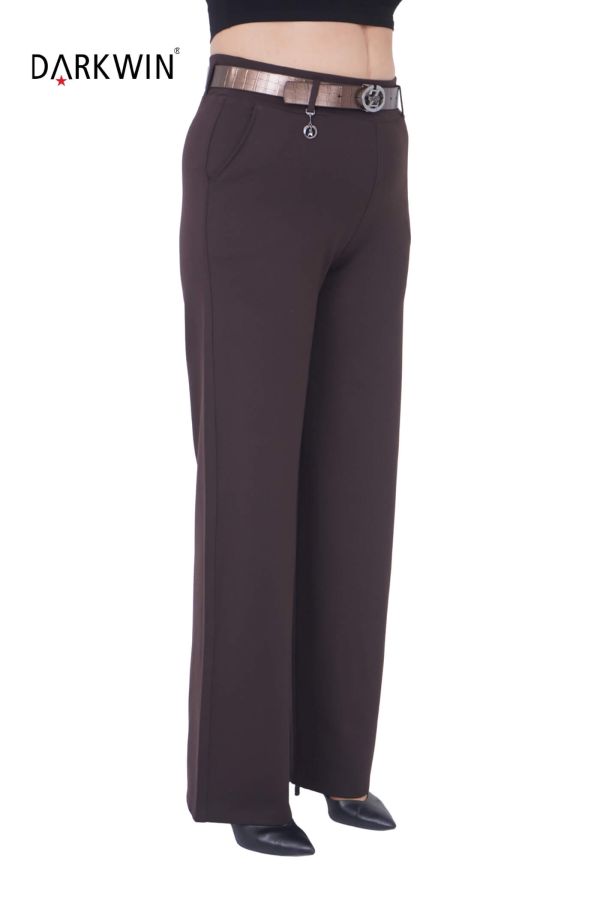 7236 ZANESSI PANTOLON KAHVE - 3