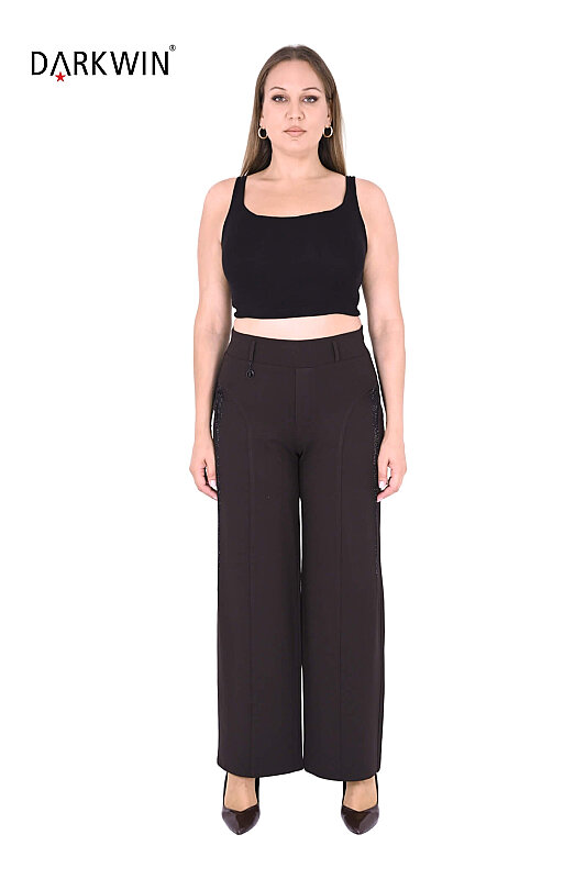 72420 ZANESSI PANTOLON KAHVE - ZANESSI
