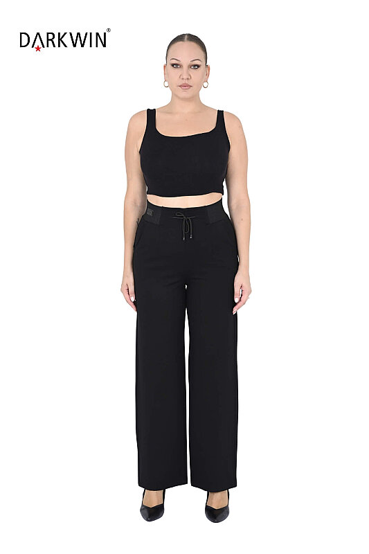 72432 ZANESSI PANTOLON SIYAH - Zanessi
