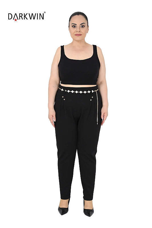 72434 ZANESSI PANTOLON SIYAH - ZANESSI