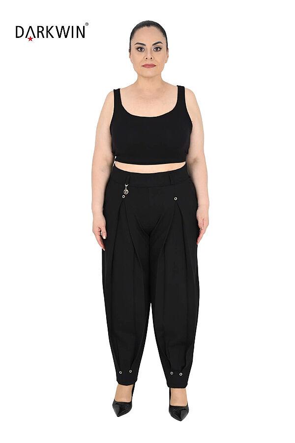 72437 ZANESSI PANTOLON SIYAH - 1