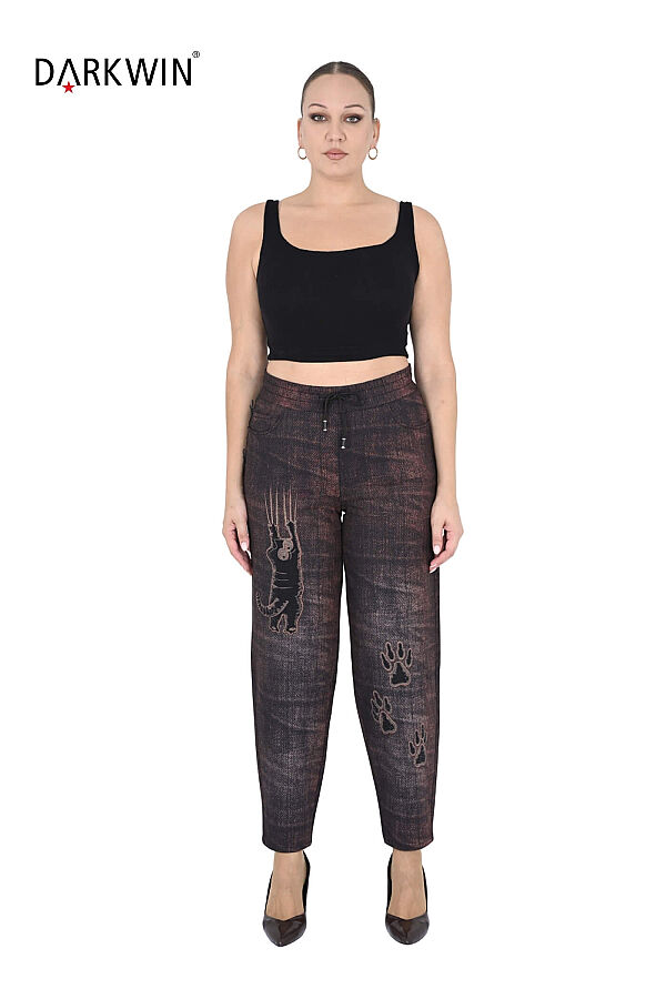 72455 ZANESSI PANTOLON KAHVE - 1