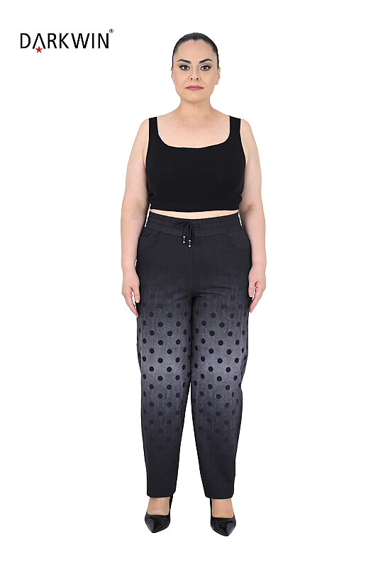 72458 ZANESSI PANTOLON SIYAH - Zanessi