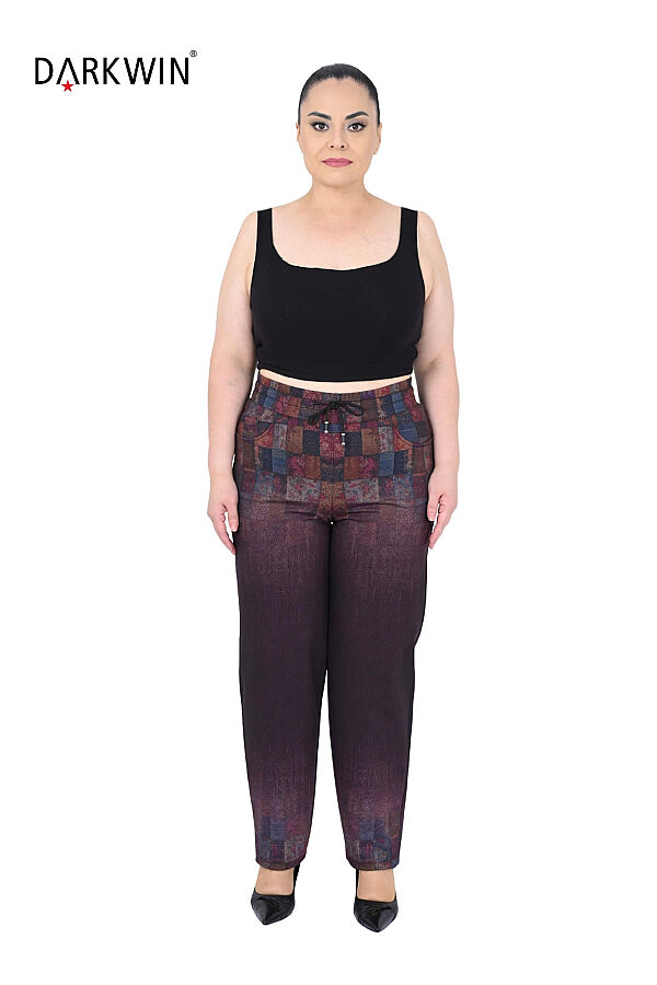 72459 ZANESSI PANTOLON BORDO - 1