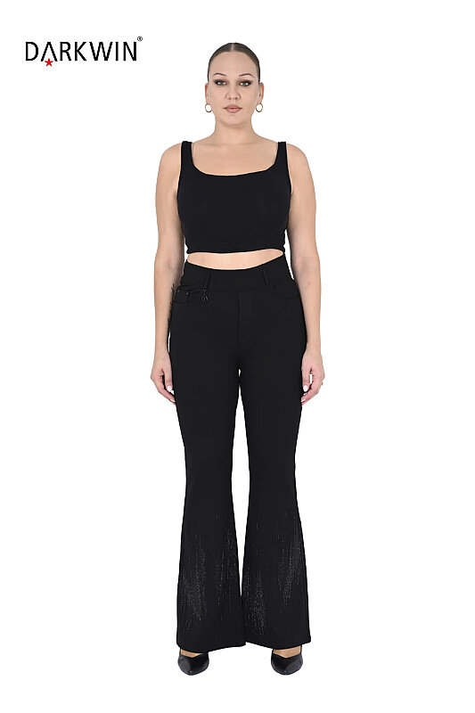 72467 ZANESSI PANTOLON SIYAH - Zanessi