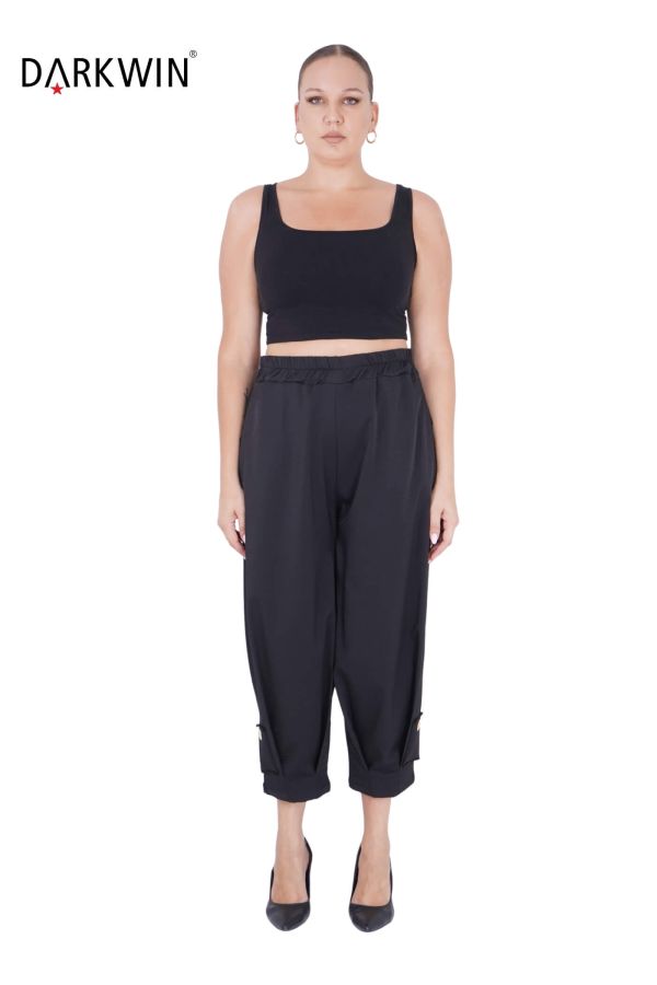 7301 MAYA LONGA PANTOLON SIYAH - 1