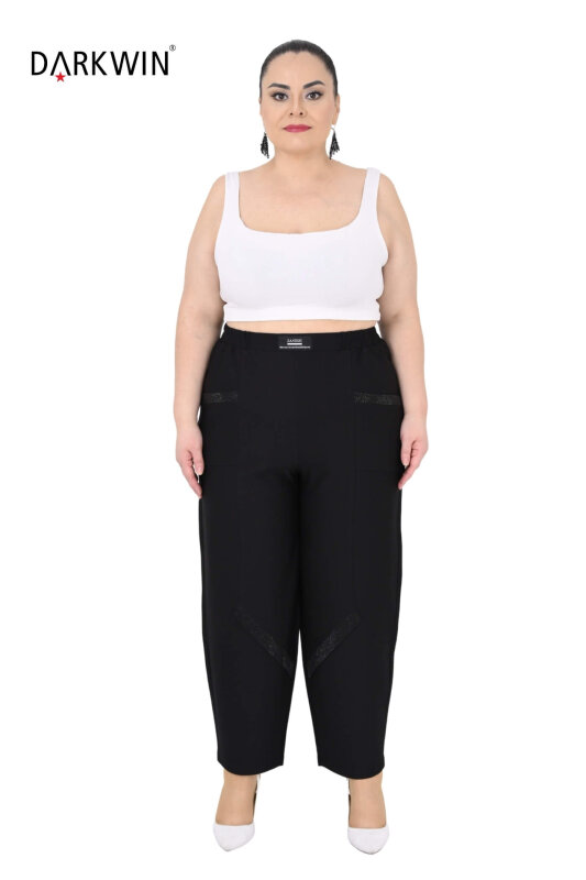 73316 ZANESSI PANTOLON SIYAH - ZANESSI