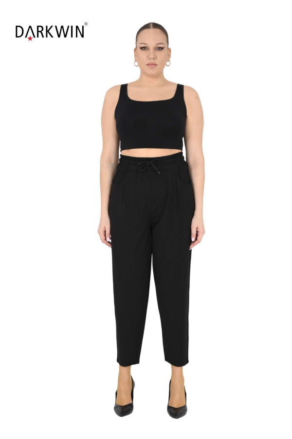 73358 ZANESSI PANTOLON SIYAH - 1