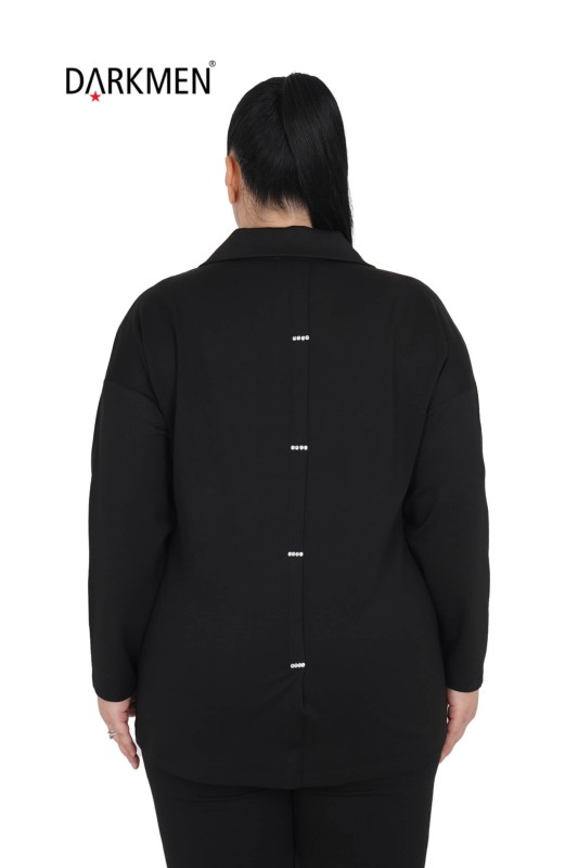 7405 MAYA LONGA BLUZ SIYAH - 3