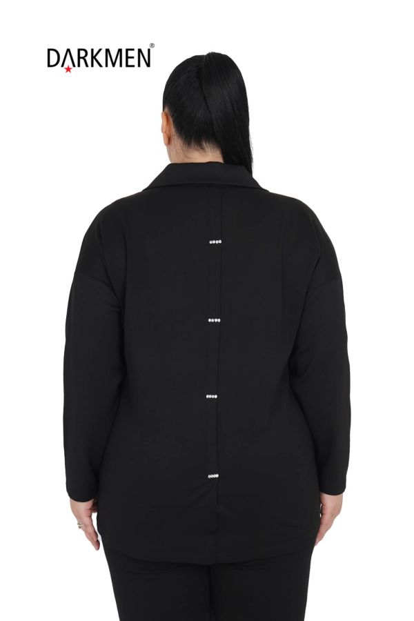 7405 MAYA LONGA BLUZ SIYAH - 3