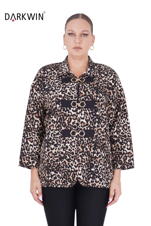 7603 MAYA LONGA CEKET SIYAH - 1